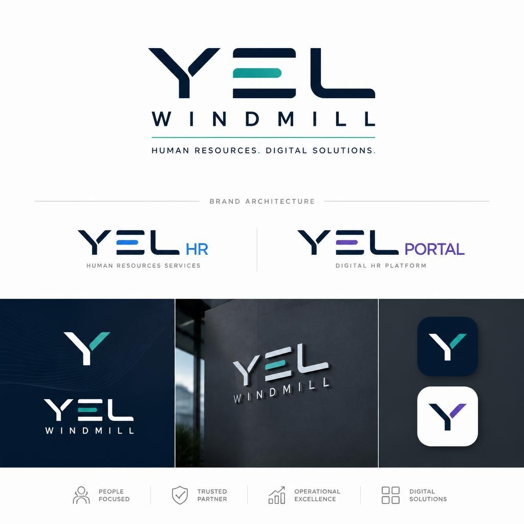 Yel Değirmeni için modern ve özgün kurumsal logo tasarımı — logo contest kazanan logo tasarımı