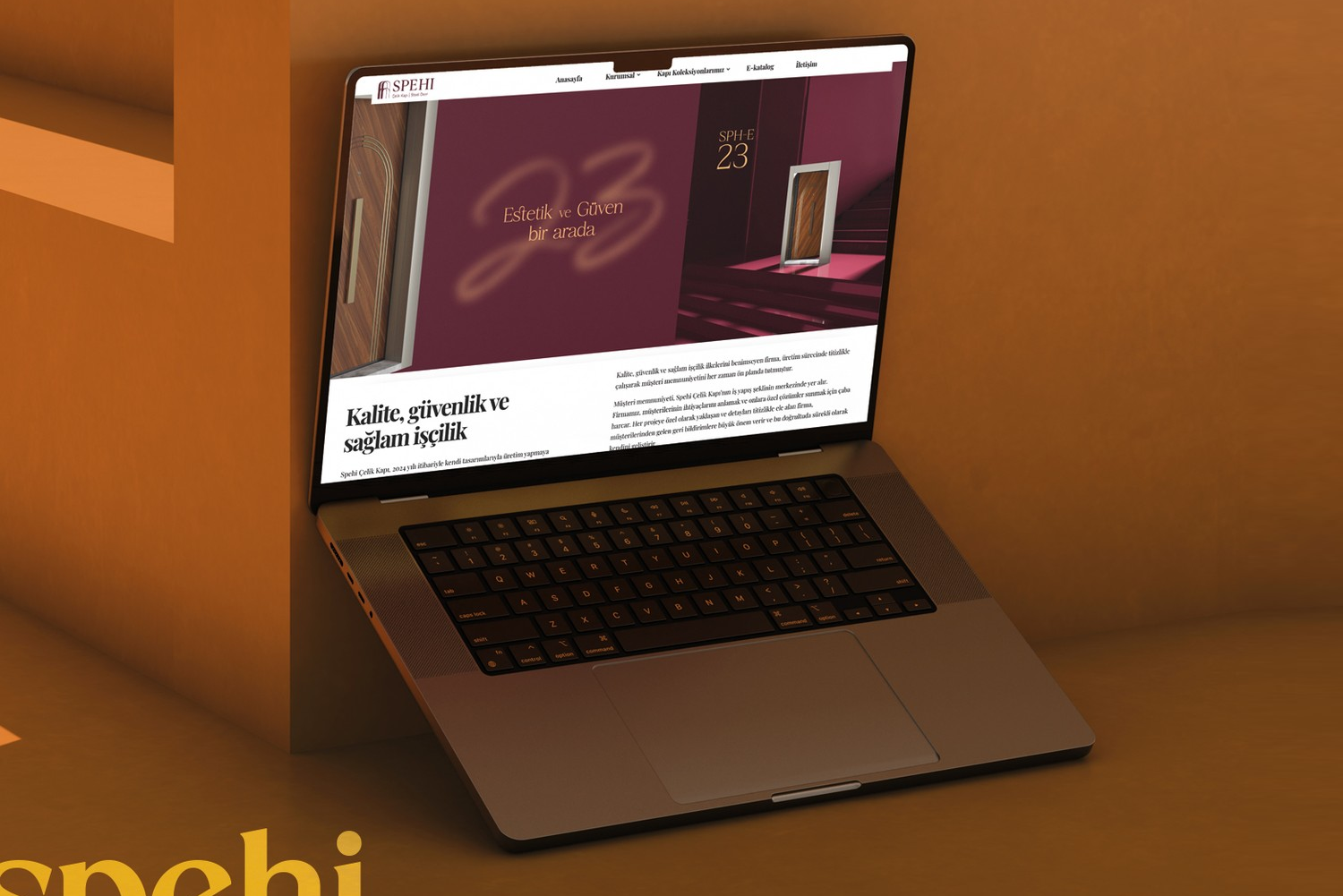 Spehi Web Site Tasarımı ve Yapımı