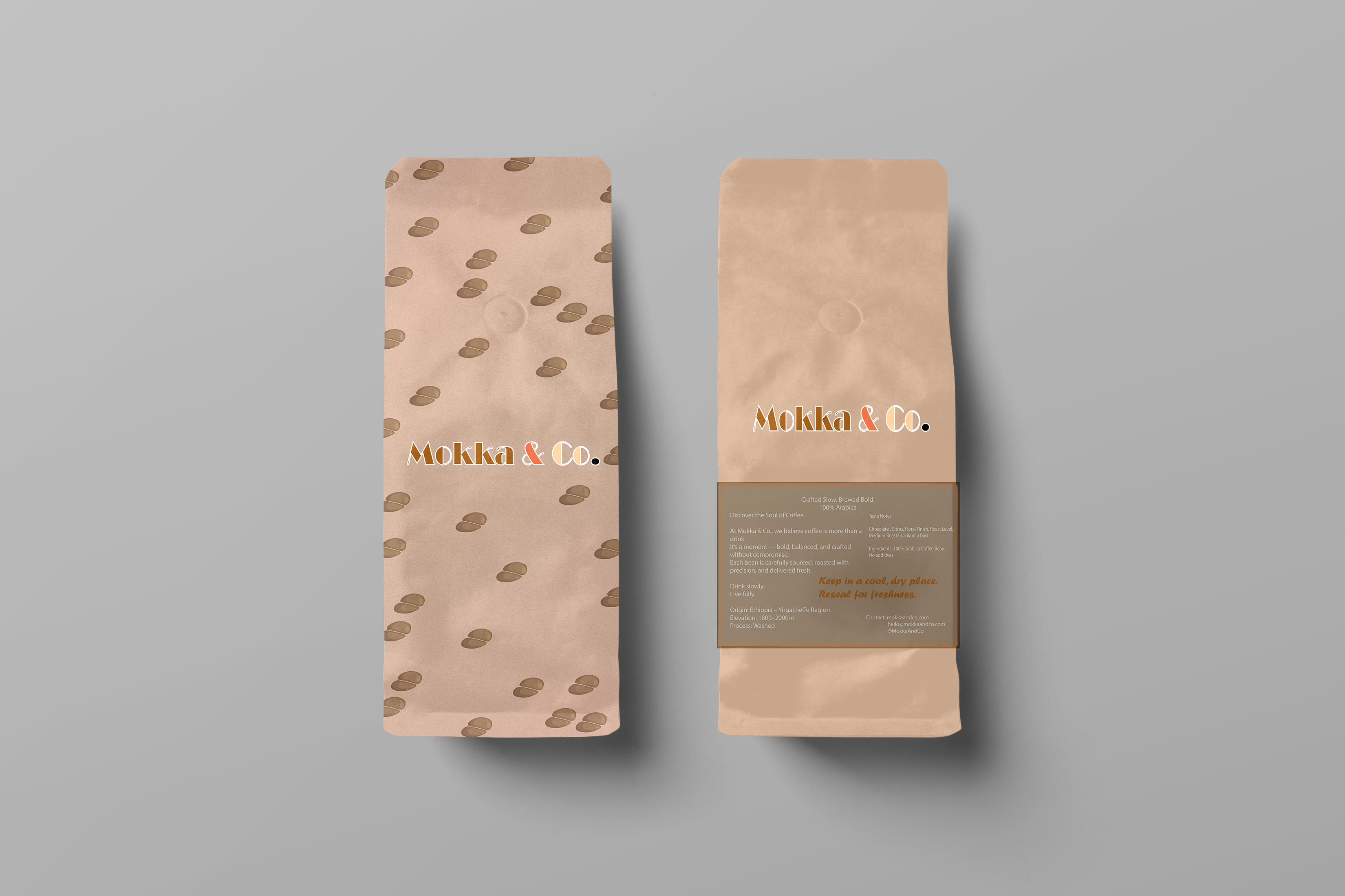 Coffee Bags Mockups