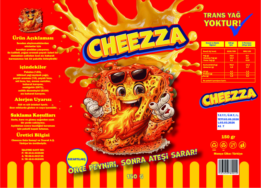 cips ambalaj çalışması
