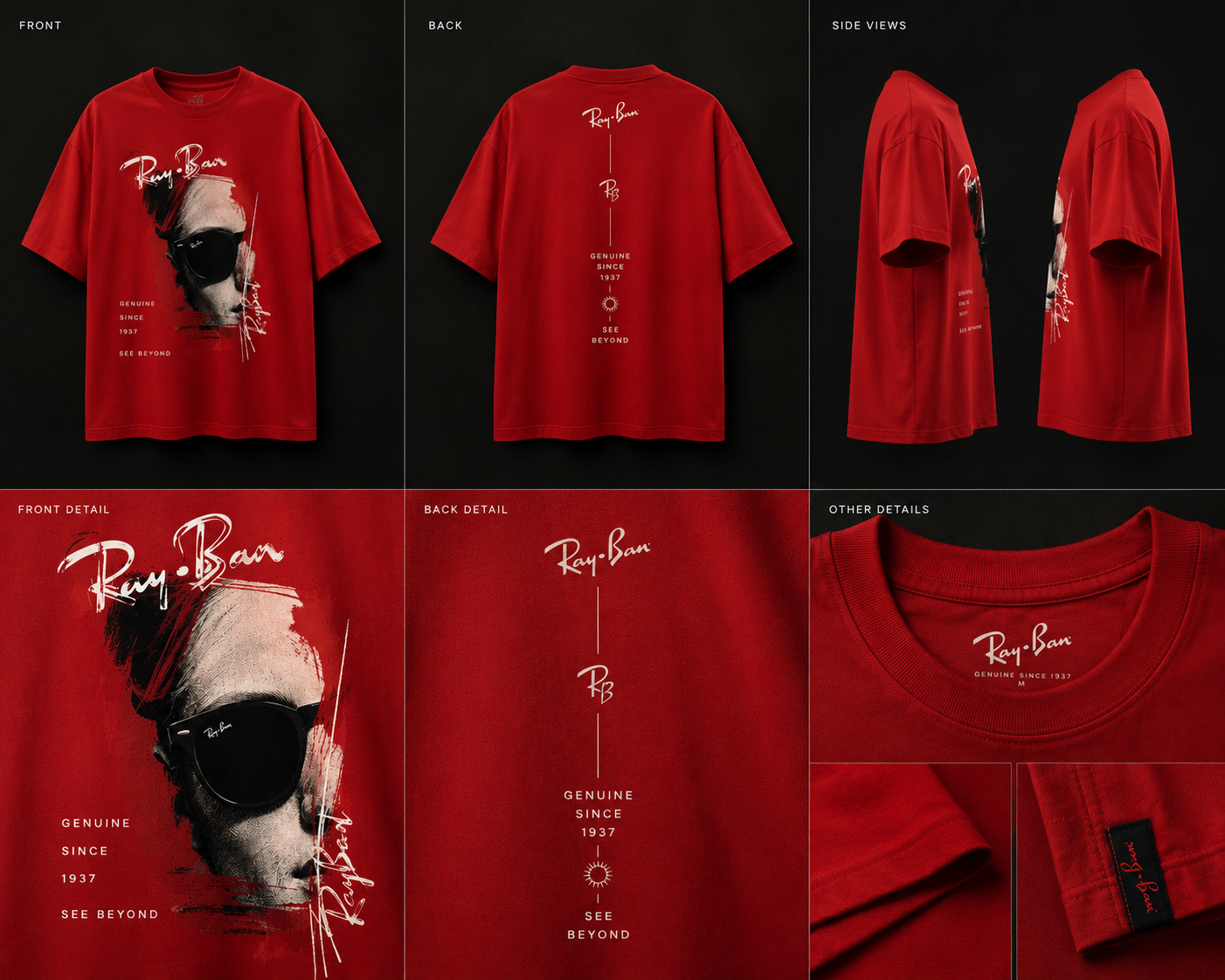 rayban tişört tasarımı