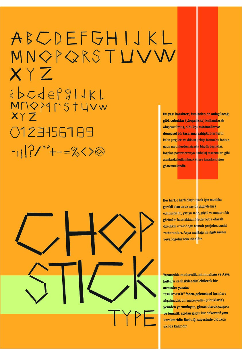 chopstick afiş